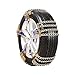 Chaîne à neige universelle pour pneus de voiture tout-terrain - Serrage automatique - Pour homme et femme - 4 pièces, 6 pièces, 8 pièces - Sûre et confortable