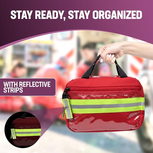 Image of Kemp USA EMS Drug Medication Pouch /Module for EMS and EMT First Responders