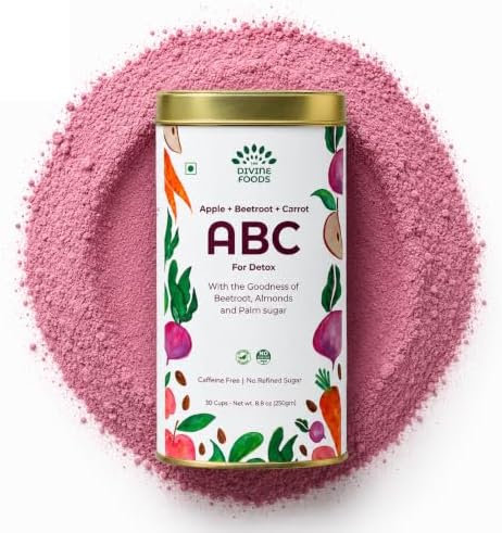 The Divine Foods ABC Latte Mix | Apple, Beetroot, Carrot | No Preservatives
