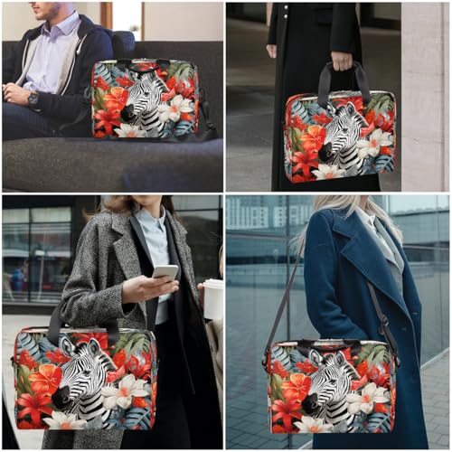 Maletín para laptop con diseño tropical para 13-16" miniatura 7