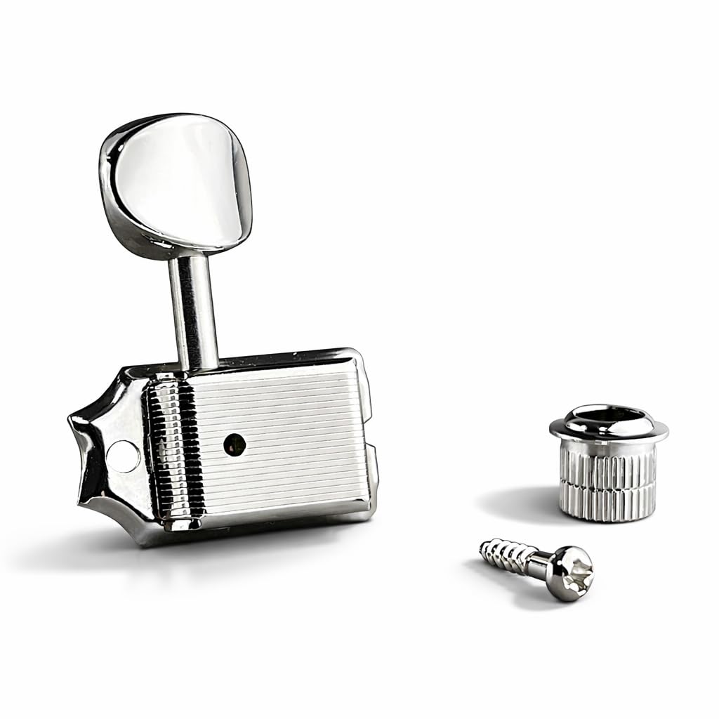 Gotoh Locking Tuners SD91-MG 6 In-Line Vintage Style Tuning Pegs Electric and Acoustic Guitar Machine Heads Nickel product thumbnail 2