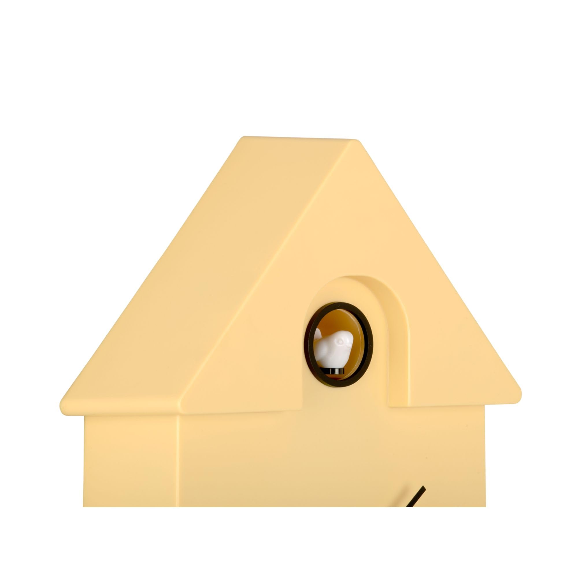 Karlsson Pendule Horloge Coucou Murale Moderne (Jaune Doux - KA5768LY)