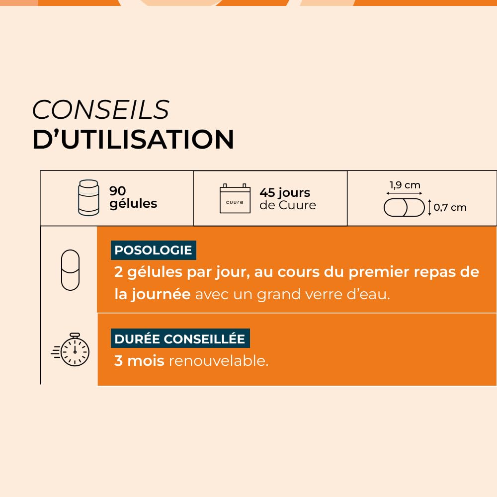 Complexe Maternité Plus Assimilable que l'Acide Folique - CUURE - 45 Jours - Conception, Grossesse et Allaitement - 15 Actifs de Haute Qualité - Vitamine B9, B12, D, Iode, Zinc - Fabriqué en France