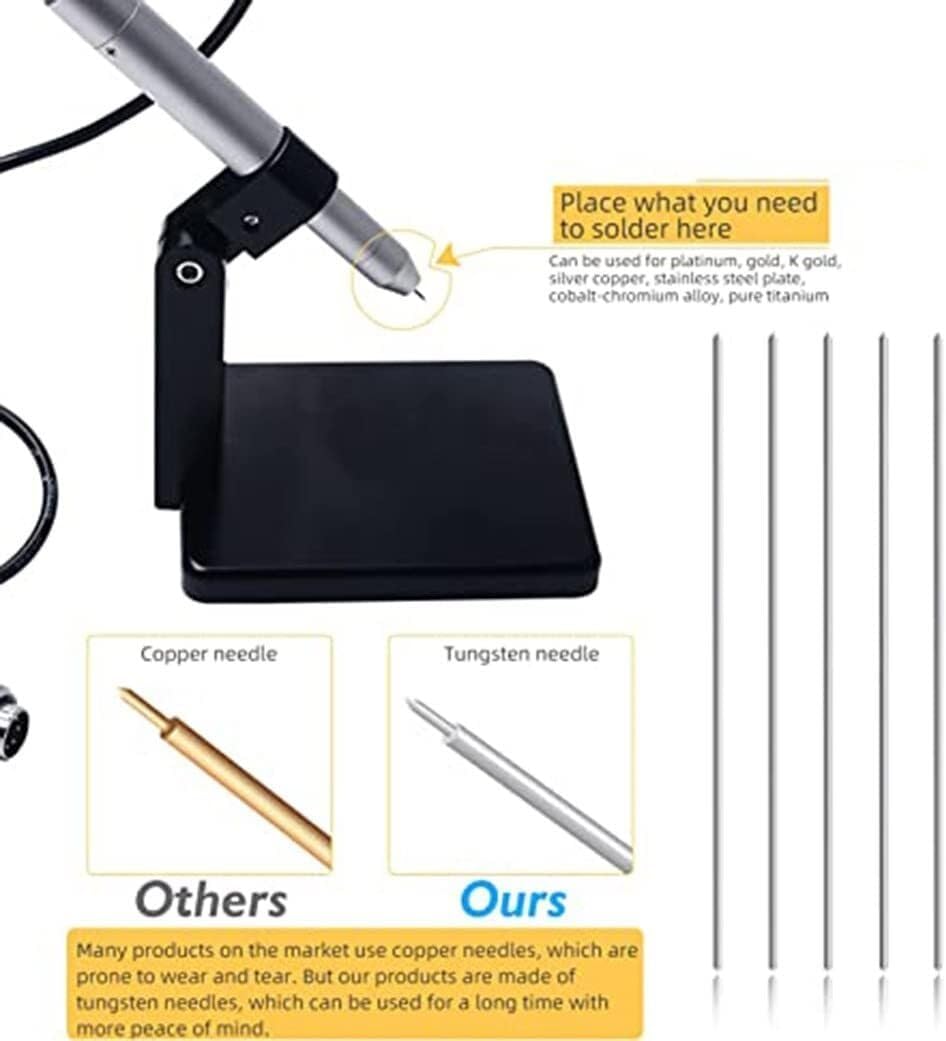 Automatic spot welding machine 110V/220V pulse argon arc welding machine jewelry welding machine spot welding machine, spot welding machine with foot pedal for jewelry repair gold and hardware workpie