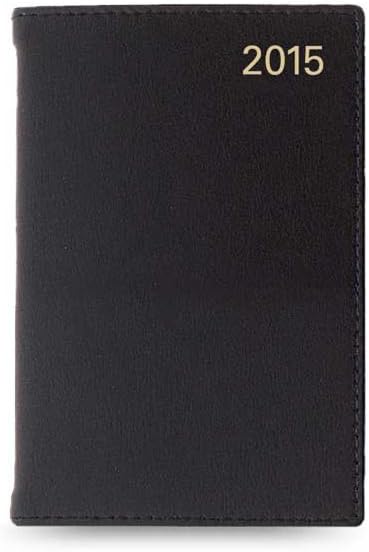 Lett's 2015 Sterling Pocket Planner, Week to View, Black, 4.25 x 2.75 Inches (C33EBK-15)