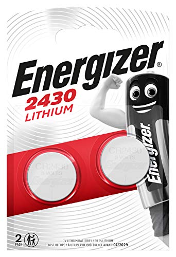  Energizer CR2430 Piles Bouton au Lithium, Paqu...
