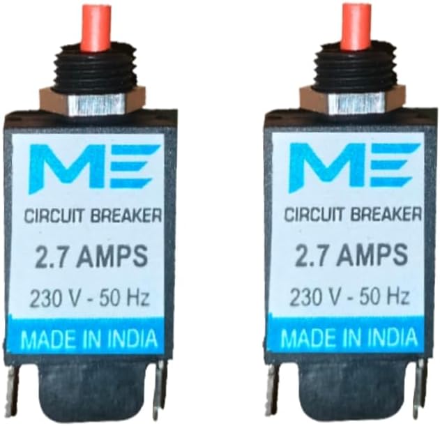 Mixer Juicer Grinder Over Load Protector Switch, Circut Breaker for Mixers upto 750 watt (2pcs)