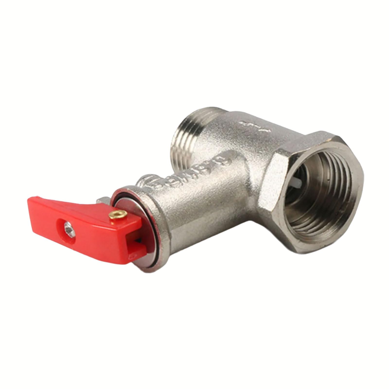 Electric Water Heater Pressure Relief Valves Coppers Valves 0.75mpa Relief Pressure Maintaining Easy to Use for Electric Water Heater Systems