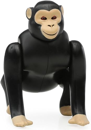 Figura de juguete de mono, figuras de animales de safari, grandes, juguetes realistas de animales de zoológico para niños pequeños, figura de
