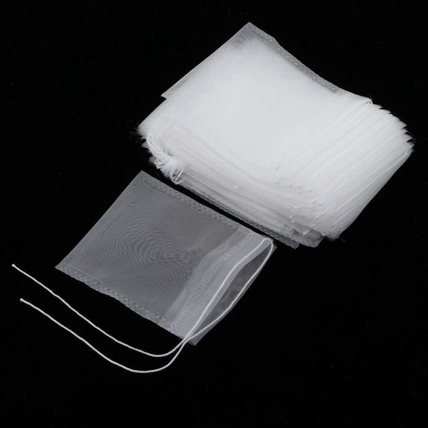 Drawstring Empty Tea Bags, Disposable Tea Bags for Loose