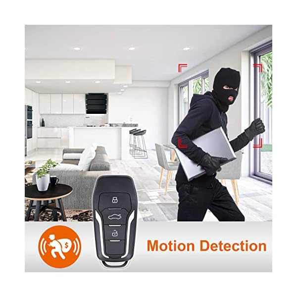 128GB Hidden Camera,1080P Portable Spy Camera Mini Covert Nanny Video Surveillance Camera with Motion Detection for Home, Office - Image 4