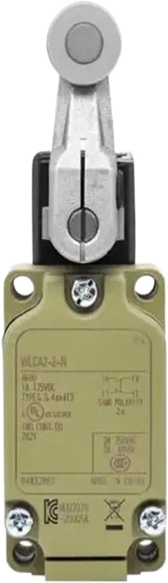 WLCA2-2-N Metal Travel Switch 1A 125VDC Waterproof Limit Switch WLCA2-2N-N 1 Open 1 Closed WLCA2-N(WLCA2-N)