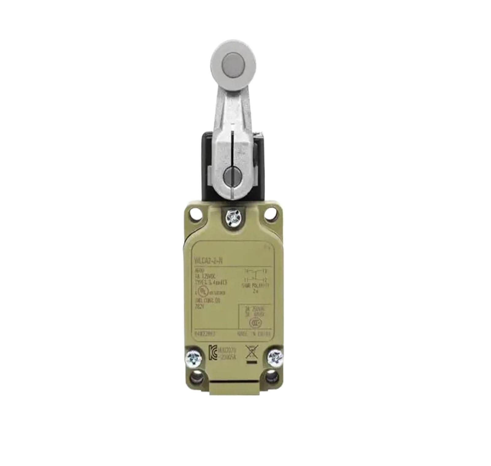 VSPPJYFG WLCA2-2-N Metal Travel Switch 1A 125VDC Waterproof Limit WLCA2-2N-N 1 Open Closed WLCA2-N(WLCA2-2-N)