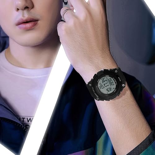 Fanmis SK1112 Unisex Pedometer Watches Military Multifunctional 50M Waterproof Digital Outdoor Sports Watch thumb #5