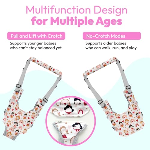 Image of Watolt Baby Walking Harness, Toddler Walker Assistant Belt, 7-24 Months