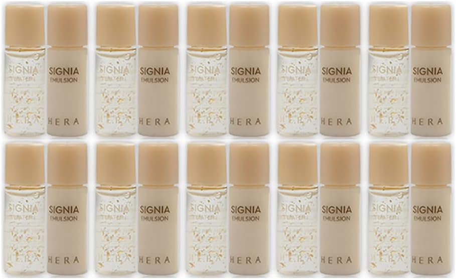 [Hera] Signia Water (5ml X 10pcs) & Signia Emulsion (5ml X 10pcs) Sample Trial Kit