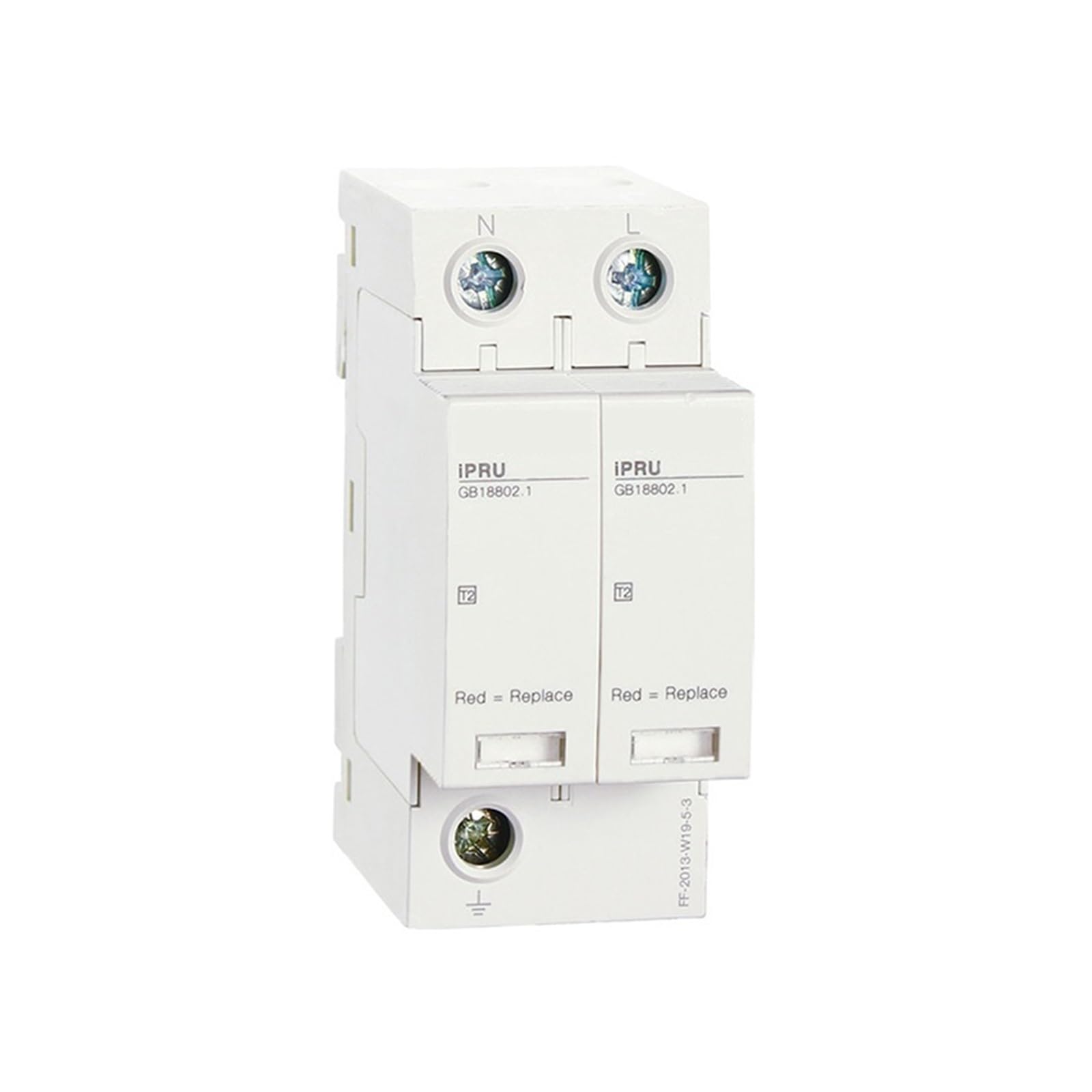 Parasurtenseur iPRU 40r 1P+N type T2 protection surtension tableau électrique