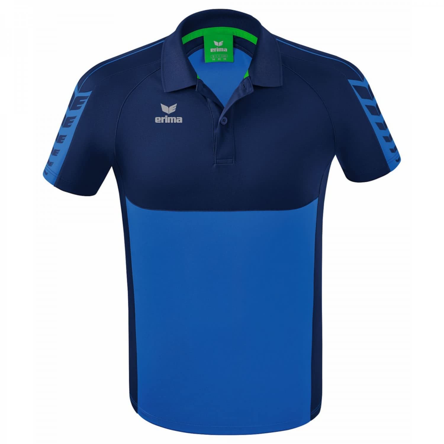 Erima Men's Six Wings Sport Polo, New Royal/New Navy, 3XL
