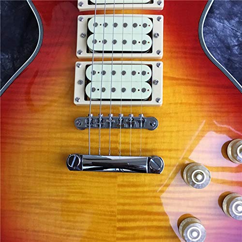 AURH skjos Guitare Électrique 3 Pickup Acoustic Steel Guitares Guitare Classique (Color : Guitar, Size : 39 inches) - Les Beatles, Paul McCartney, John Lennon, RIngo Starr, George Harrison AURH skjos Guitare Électrique 3 Pickup Acoustic Steel Guitares Guitare Classique (Color : Guitar, Size : 39 inches) – Image 3