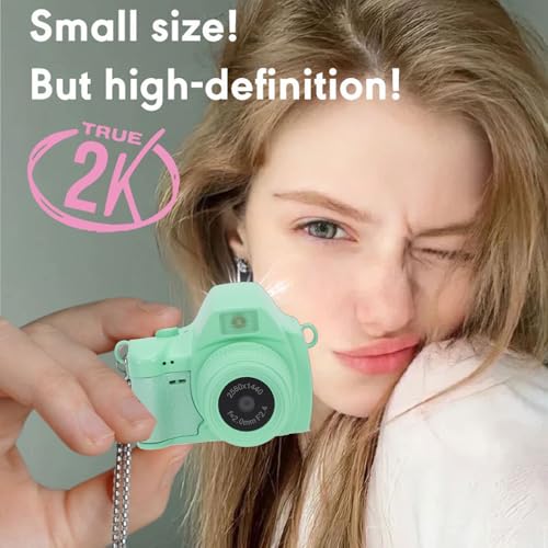 Bewinner Keychain Camera 2K HD 12MP 1.47 Inch Display miniatura 7
