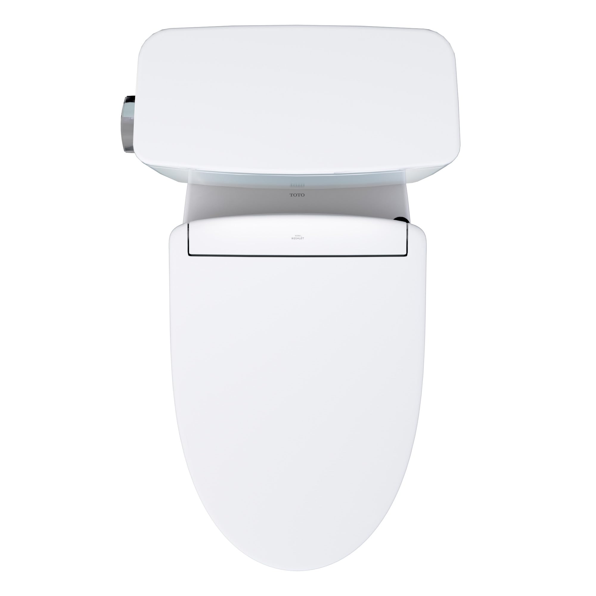 TOTO Drake WASHLET Two-Piece Elongated 1 28 GPF TORNADO FLUSH Toilet with S5 Bidet Seat Cotton White - — view 14