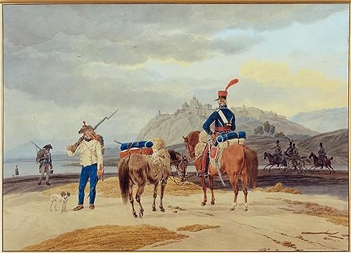 Tableau Soldats français LMTIYKIDAffiche 60x90cm Impression d'art par Wilhelm Von