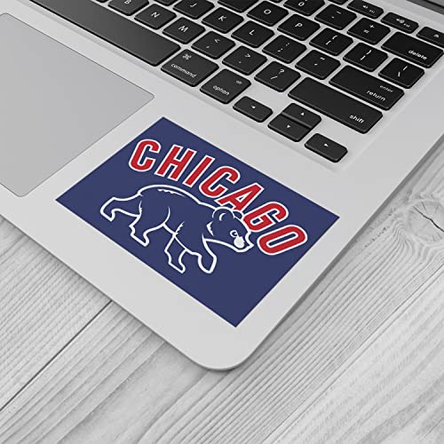 Image of Bear Cub The City of Chicago Sport Baseball Car Bumper Sticker Decal 5'' X 4''