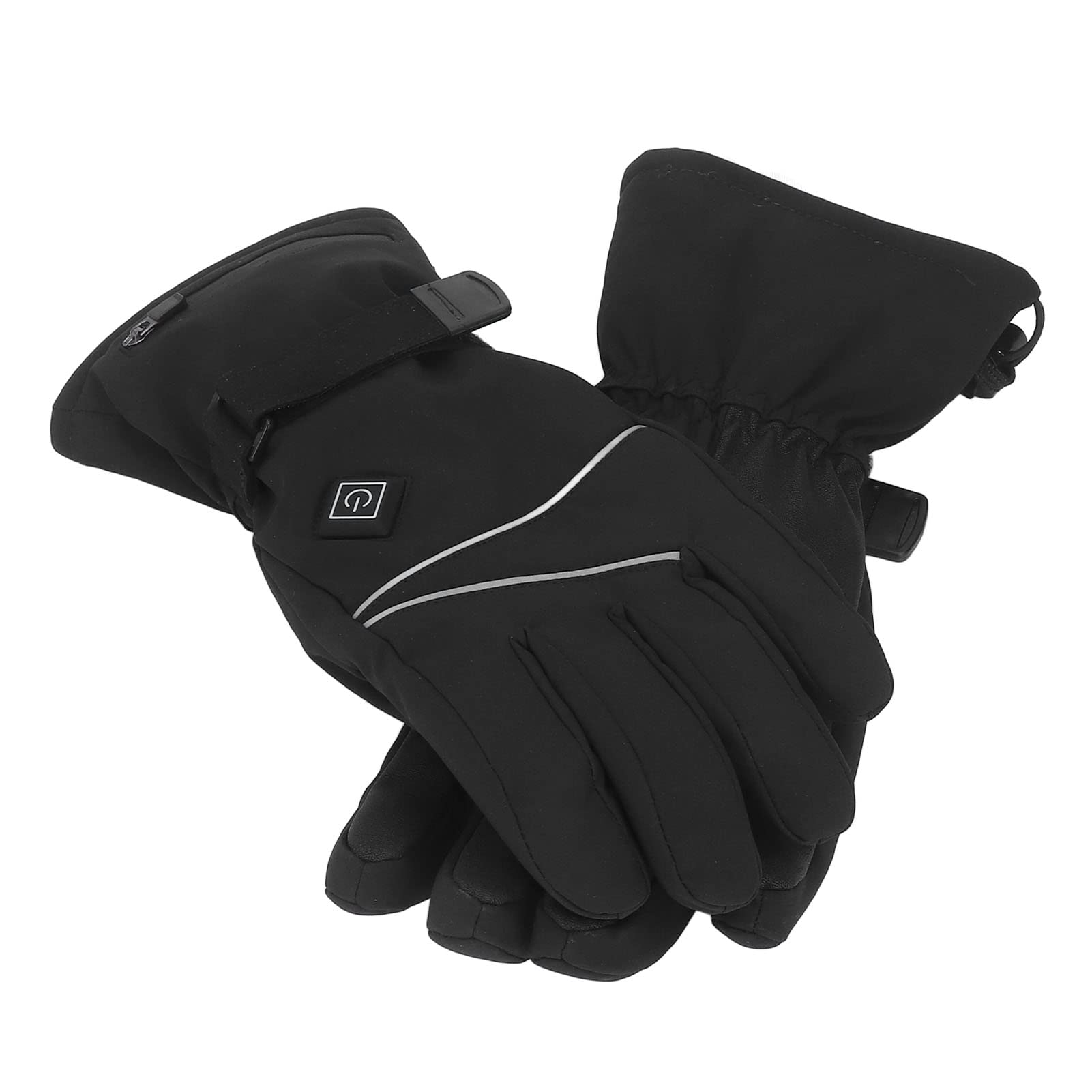 Ogrzewane rękawiczki dla mężczyzn i kobiet, ogrzewane rękawiczki do jazdy na nartach, snowboardzie, elektrycznie ogrzewane na baterie, z 3 stopniami ogrzewania, do jazdy na nartach, dla mężczyzn i