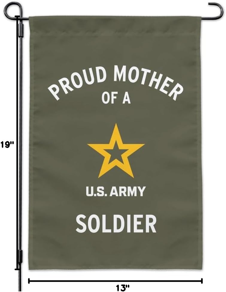 U.S. Army Proud Mother of a Soldier Garden Yard Flag
