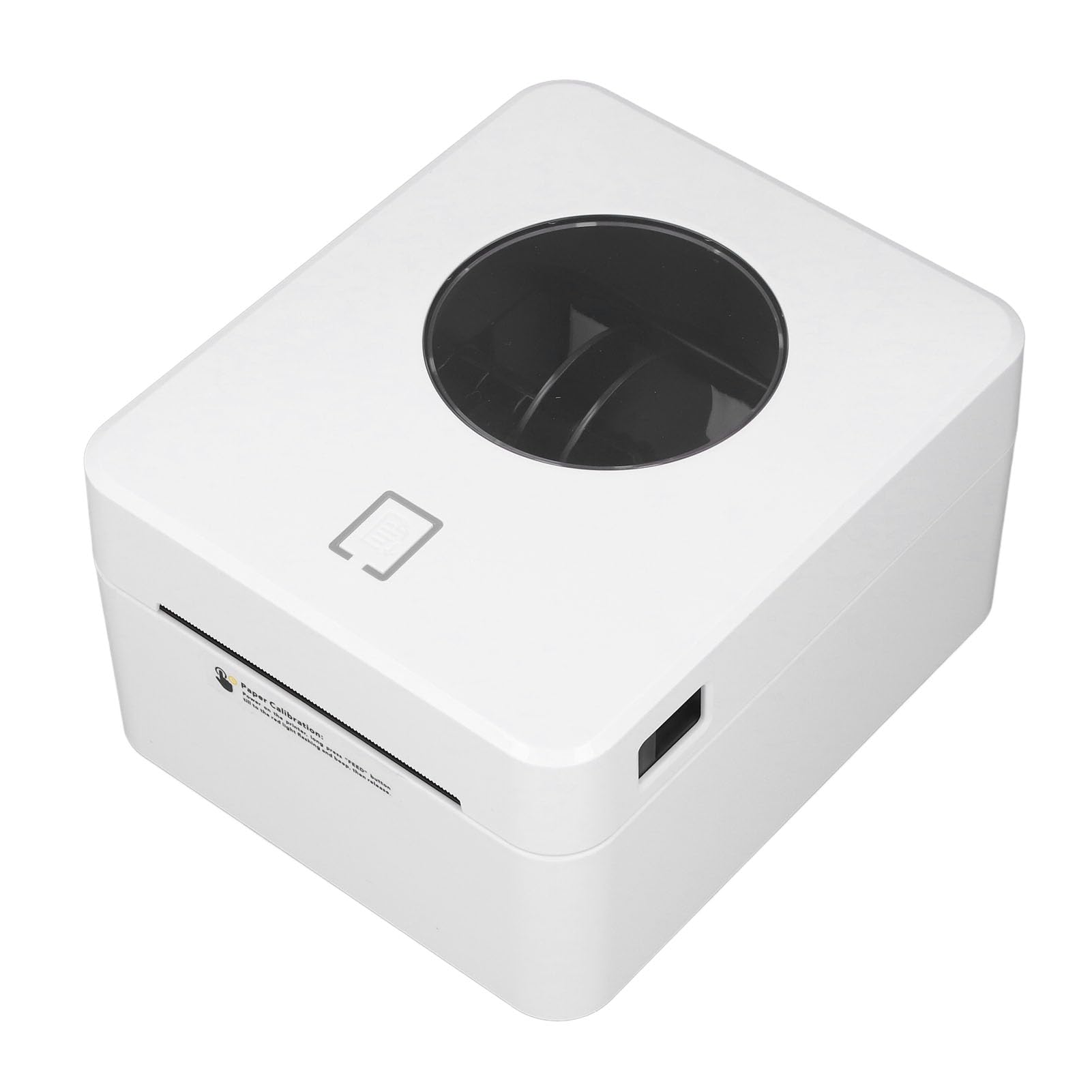 KKPLZZ Stampante per etichette termiche 203DPI connessione USB Bluetooth per 4x6 pollici spedizione carta bianca (spina UE)