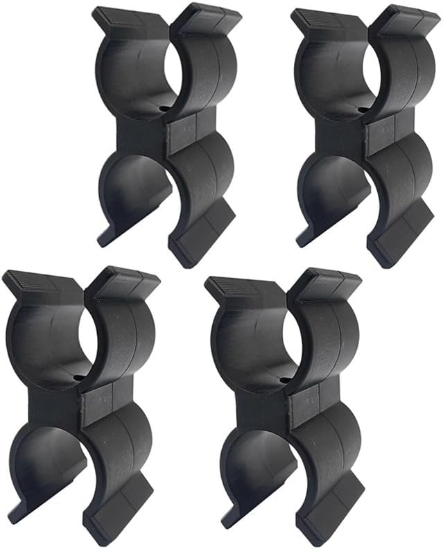 4 unids Bimini Boat Clip para Anti Sonajero Bimini Brace Seguridad Barco Accesorios Bimini Top Pole Clips Soporte Bimini Poste Clips Bimini Top