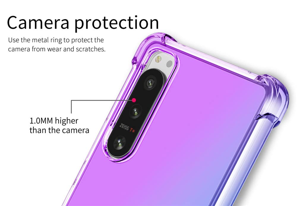 EasyShow Custodia per Sony Xperia 1 V Custodia, Sony Xperia 1 V PU+PC