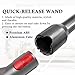 Replacement Wand Compatible with Dyson V10 Digital Slim/V12 Detect Slim Cordless Stick Vacuum Cleaner, Quick Release Vacuum,Gray