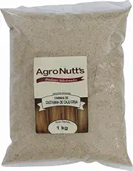 Castanha de Cajú Farinha Crua 1Kg Agronuts