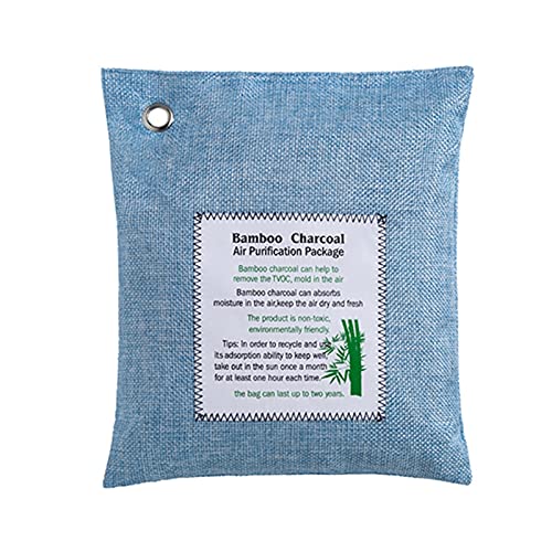 Geactiveerde koolstof 3 stuks willekeurige kleur auto-onderdelen bamboe houtskooltas actieve kool geur deodorant bamboe… - Image 8