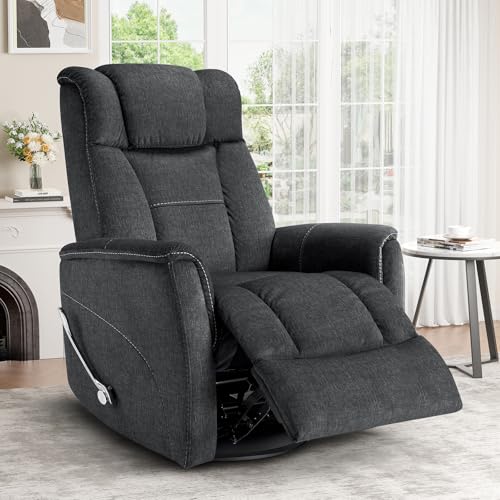 BedsPick Recliner Chair for Adults, Rocker Recliner Ergonomic Comfortable Reclining