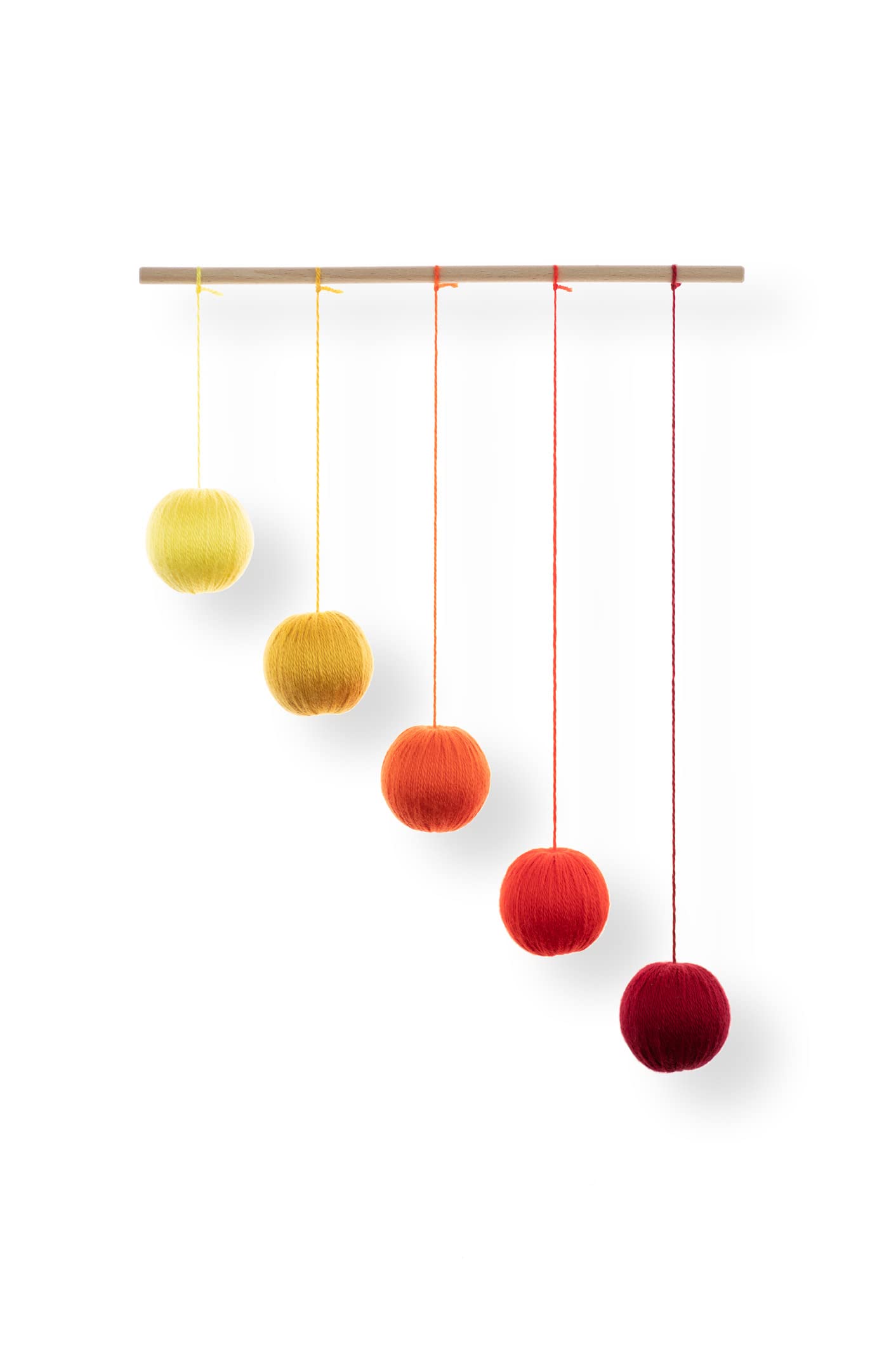 Montessori inspired mobile - Orange Gobbi