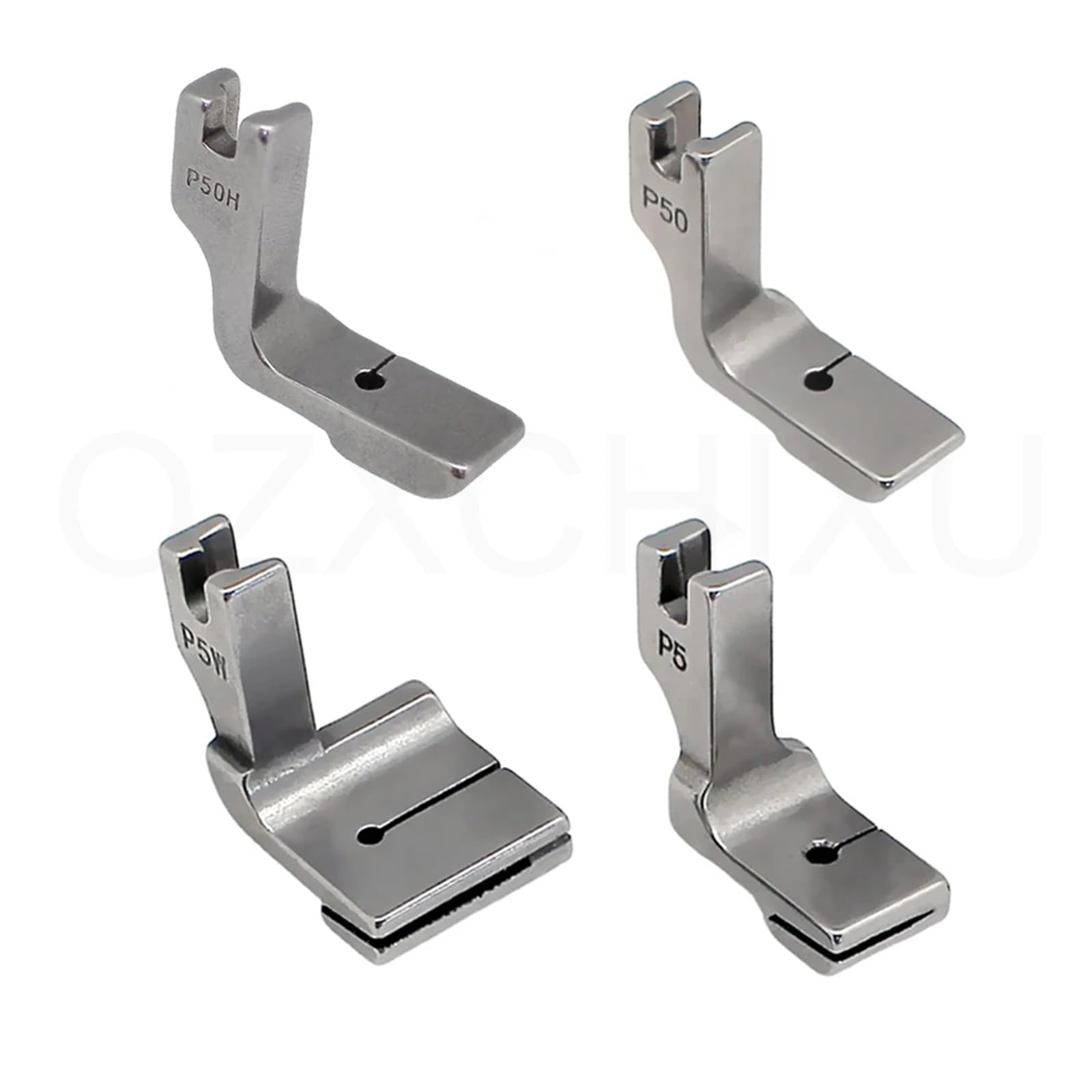 4PCS Gathering Pleated Shirring Presser Foot For Industrial Sewing Machine