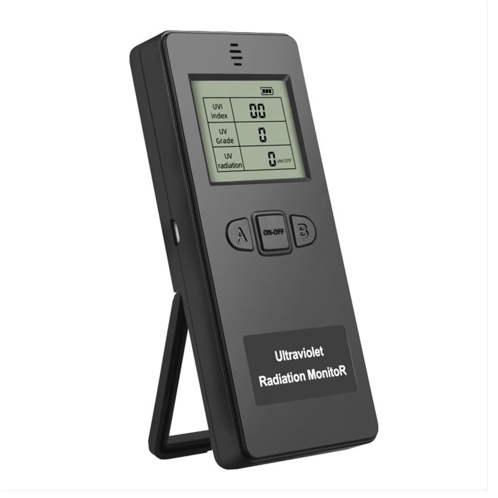 Radiación UV medible de luz solar y luz de lámpara, Detector de radiación ultravioleta portátil, medidor for exteriores e interiores