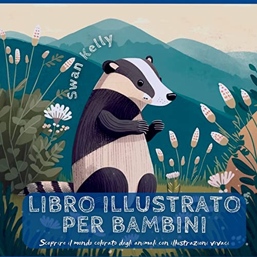 Libro illustrato per bambini: Scoprire il mondo colorato degli animali con illustrazioni vivaci (Italian Edition)