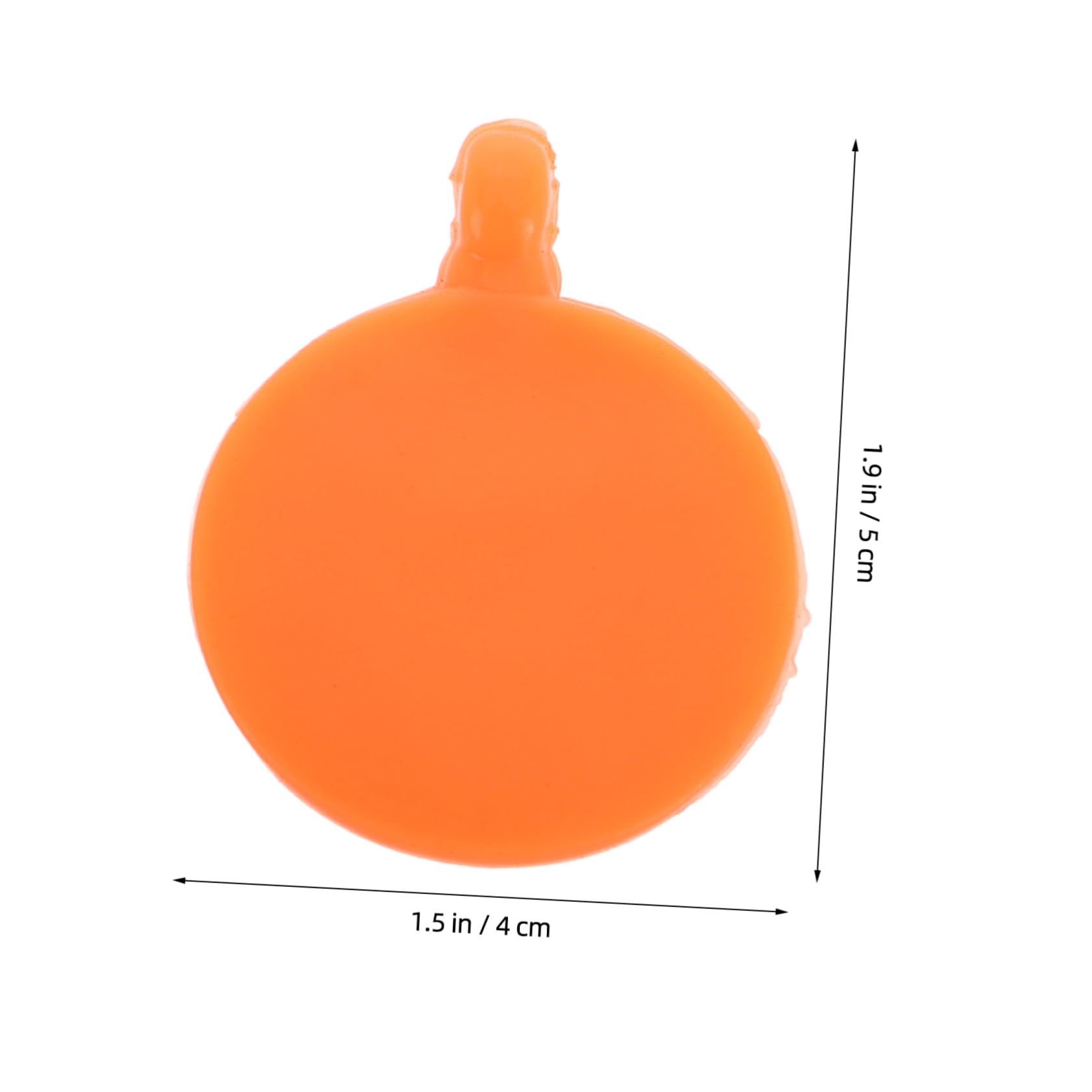 Toddmomy Practice Target Shooting Range 10 Silicone Targets Hanging Hook Archery Competition Range Accessories