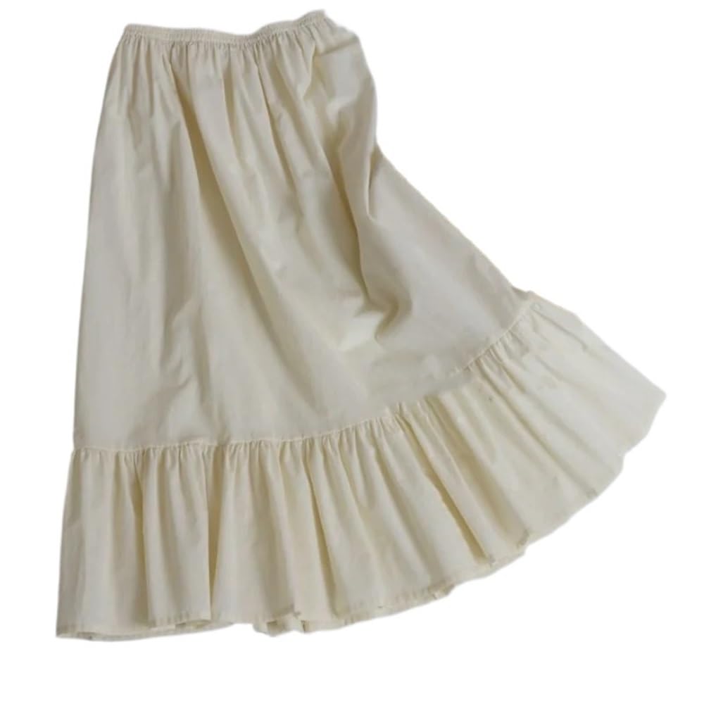 Jupon en pur coton haut de gamme avec jupe longue respirante à coupe Hanbok