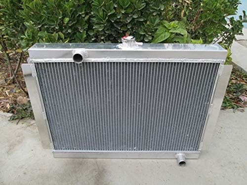 Miniatura 3 de Radiador de aluminio de 3 filas + ventiladores para Nissan Datsun 280Z 280Z 280ZX MT 1975-1983 77 78 79 80 81 82