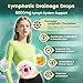 21-in-1 Lymphatic Drainage Drops for Liposomal, 6000mg Immune & Lymph System Support Supplement for Women & Men with Echinacea, Dandelion, Burdock, Bromelain, Calendula, Turmeric & More, 2 FL OZ