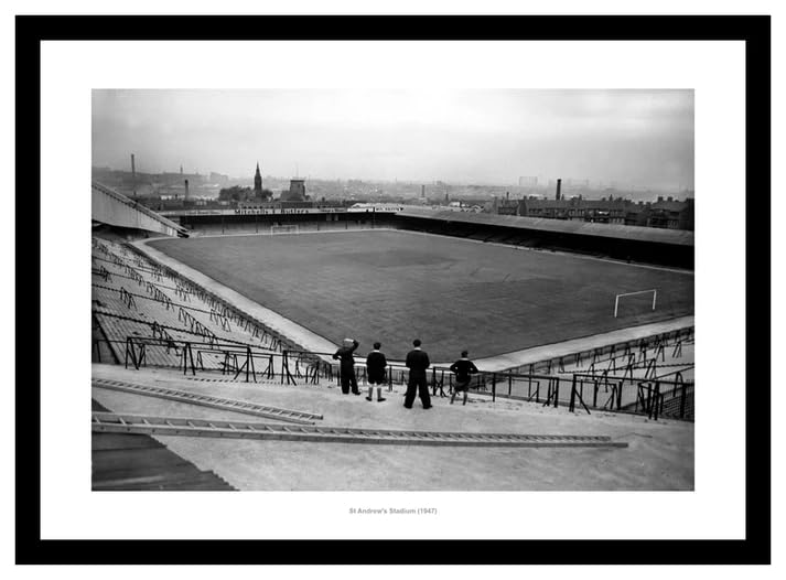 Birmingham City St Andrew's Stadium 1947 Framed 60x40cm Photo Memorabilia