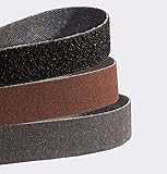 Las correas permiten un afilado rápido y fácil de las hojas de los cuchillos de aleación, carbono o acero inoxidable.