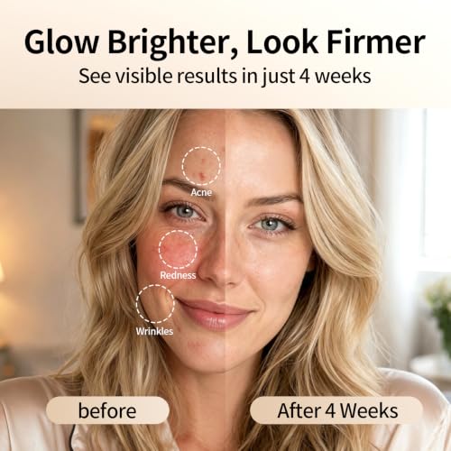 Image of JOVS 4D Laser Therapy Mask for Face, LED Red Light Therapy Face Mask with 4 Wavelengths for Deep Anti-Aging, Precision Anti-Wrinkle, Skin Firming & Radiant Glow, 6x More Powerful Than LED, Gift