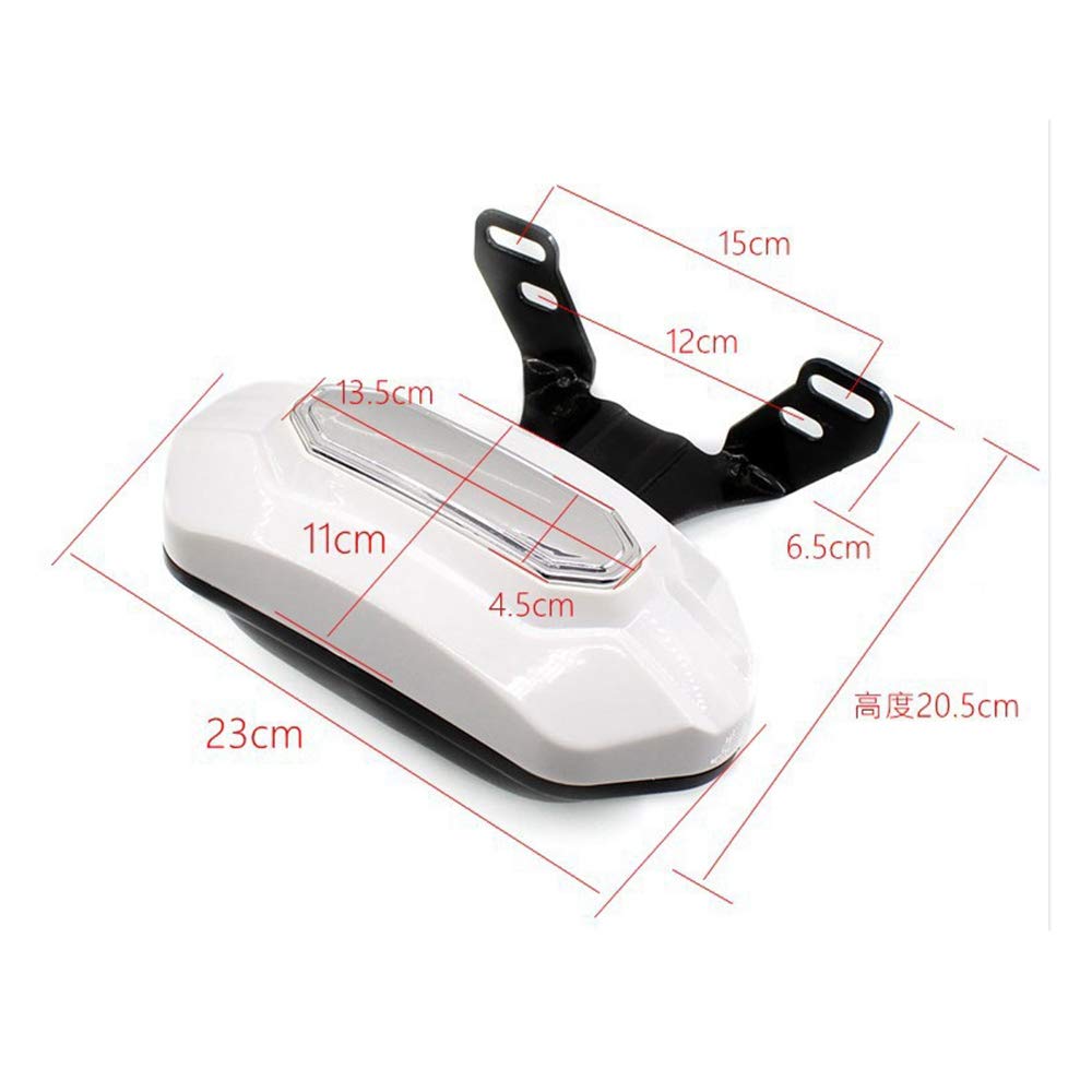1 Pieza Portaequipajes para Motocicleta CojíN del Respaldo del Pasajero Trasero de la Barra Almohadilla para para Accesorios de Moto