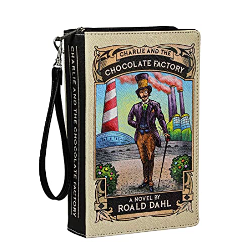 Book Crossbody Bag Charlie & the Chocolate Factory Vinyl 9.25 Inch