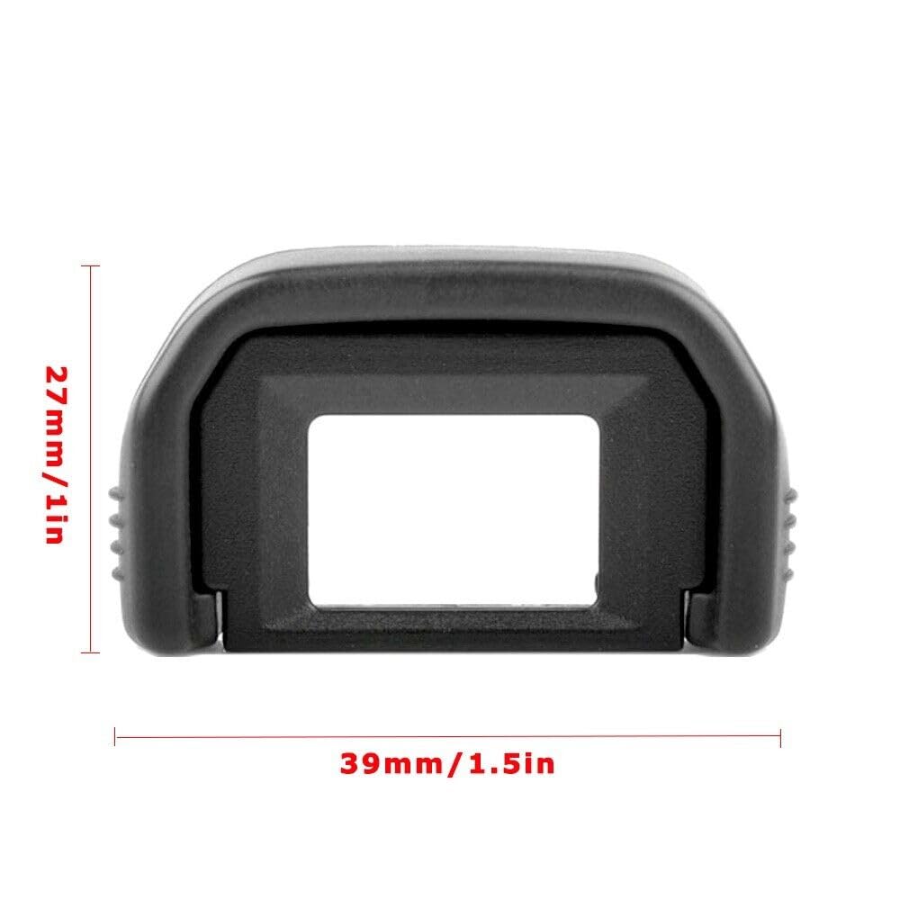 URS2GO Precise-Fitting Durable Camera EF Eyecup Compatible with Canon EOS 77D 200D 600D 550D 500D 450D 1000D 400D 760D 750D 700D 650D 100D 1200D 1100D 350D 300D EOS300X EOS300V EOS3000V